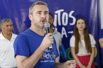 Foto - Inauguração da Escola Jardim das Infâncias