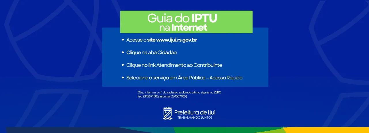 Guia do IPTU