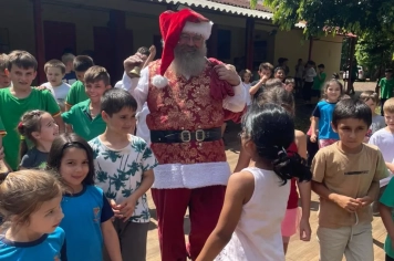 Natal no interior e nos bairros de Ijuí já atendeu mais de 2,5 mil crianças