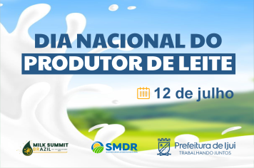 Produtores de Leite serão homenageados pelo município