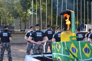 Ijuí recebe Fogo Simbólico da Pátria