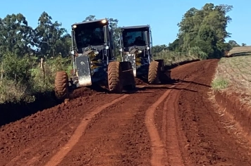 Ijuí intensifica melhorias nas estradas dos distritos de Santana e Alto da União