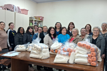 Clube de Mães de Ijuí recebe materiais 