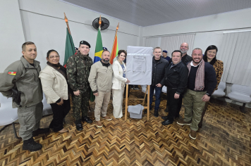Programa Municipal Cívico-Militar é implantado na Escola Deolinda Barufaldi