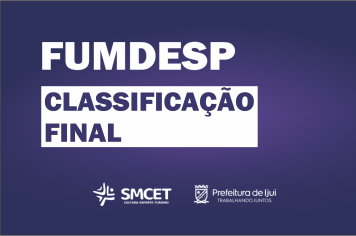 Fumdesp - Classificação Final