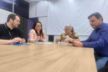 Equipe do Qualifica + Ijuí esteve reunida nesta semana, para alinhamentos e análises de propostas recebidas na oferta de novos cursos à comunidade