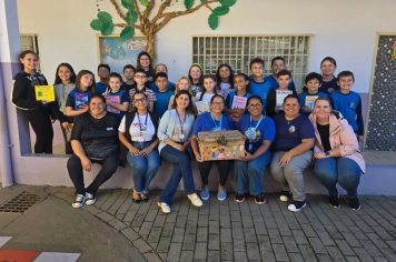 EMETI Eugênio Ernesto Storch recebe profissionais de educação de Bagé em ação do Programa Alfabetiza Tchê