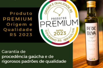 Azeite de Oliva produzido em Ijuí recebe selo de qualidade