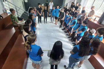 Grêmios estudantis da rede municipal participam da primeira reunião de 2026