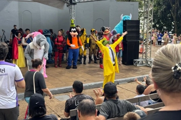 Praça da República recebeu grande público nas festividades de Páscoa