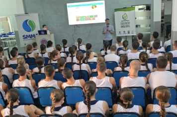 Secretário palestra sobre Educação Ambiental