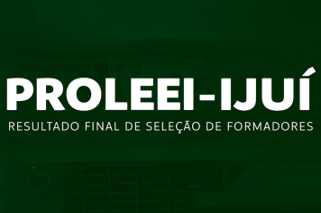 SMED divulga resultado final do processo seletivo para formadores do ProLEEI