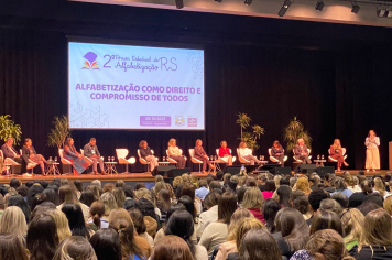 SMED participa do 2º Fórum Estadual de Alfabetização no RS