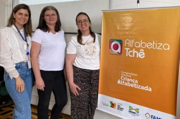 SMED participa do 6º Encontro de Formação do Programa Alfabetiza Tchê