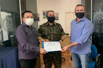 Governo Municipal agradece comando do 27º GAC