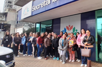 SMED recebe visita de professoras de Educação Infantil do município de Giruá