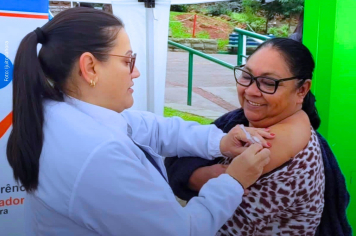 Mais de 660 doses de vacina contra a gripe são aplicadas no sábado, dia 7