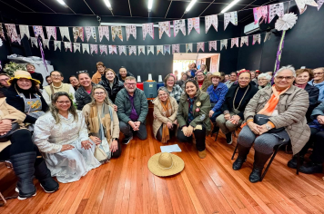 Arraiá com diversão e alegria no Parque da Pedreira