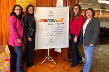 Representantes da Rede de Proteção da Smed participam de seminário estadual sobre infância e juventude