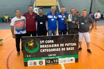 1ª Copa Brasileira de Futsal de categorias base reúne mais de 700 atletas