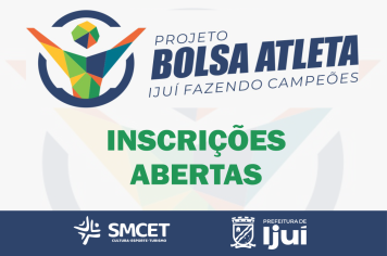 Inscrições para o Bolsa Atleta iniciam dia 20