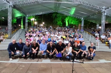 Vice-prefeito Marcos Barriquello participa da abertura da Feira do Livro 