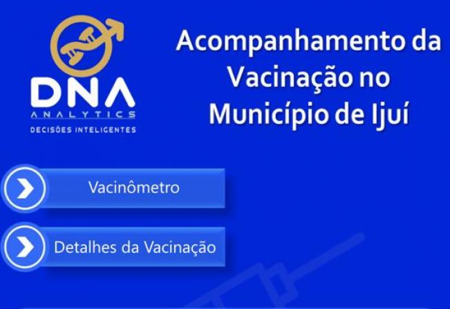 Vacinômetro em tempo real!
