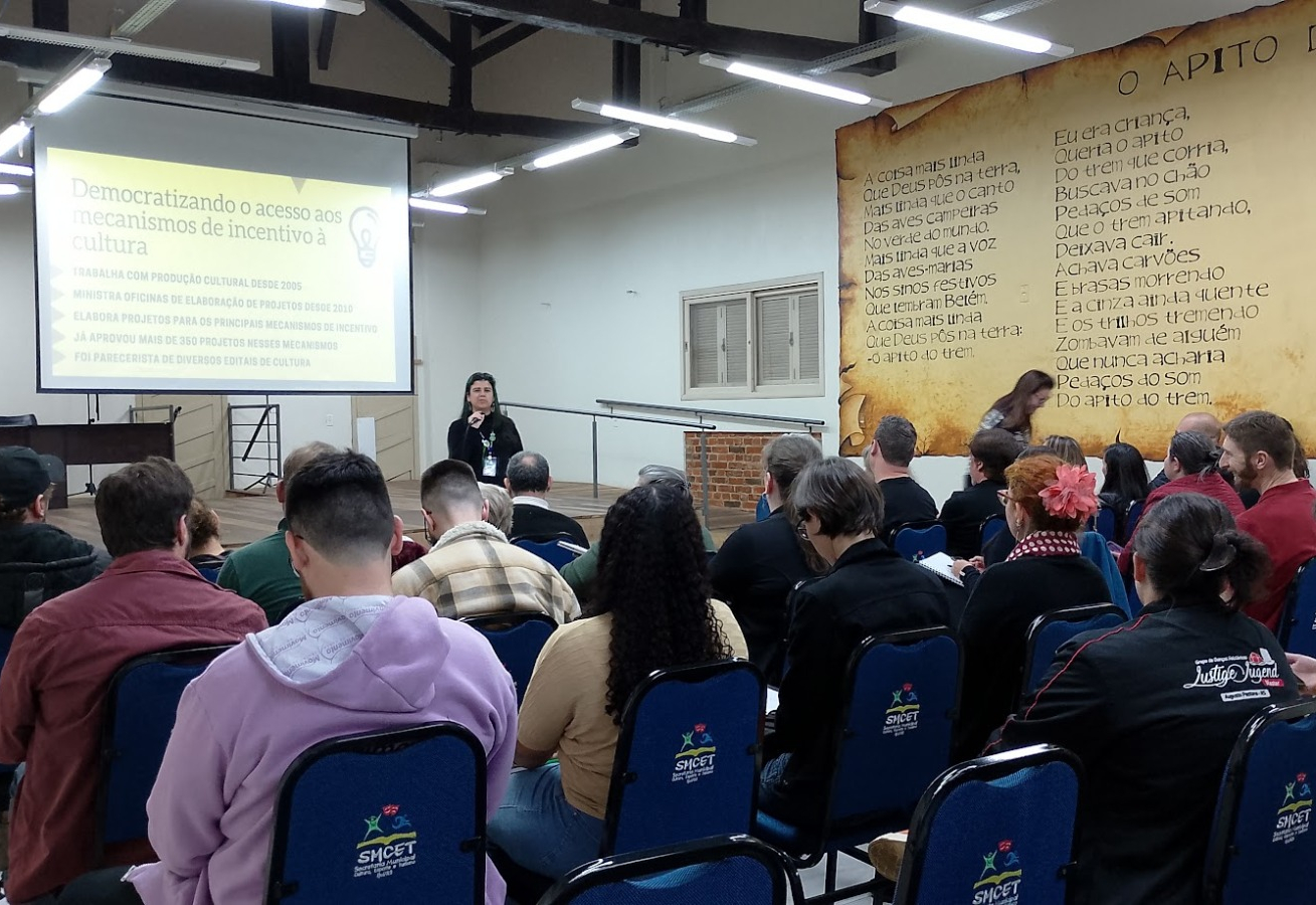 Estação Cultural de Ijuí recebeu o curso de elaboração de projetos culturais
