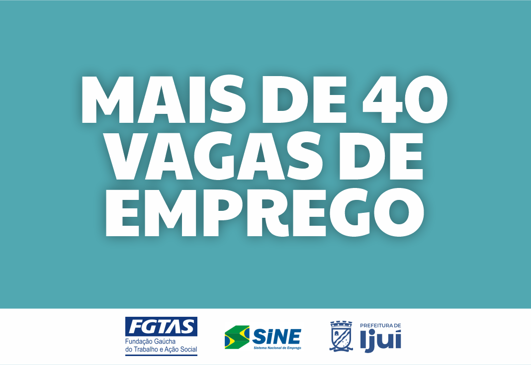 Confira as vagas de emprego disponíveis no Sine