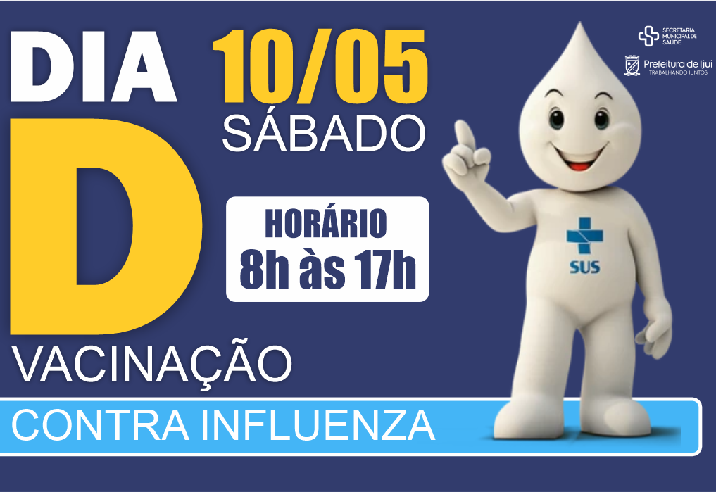 Dia D contra a Influenza acontece no sábado
