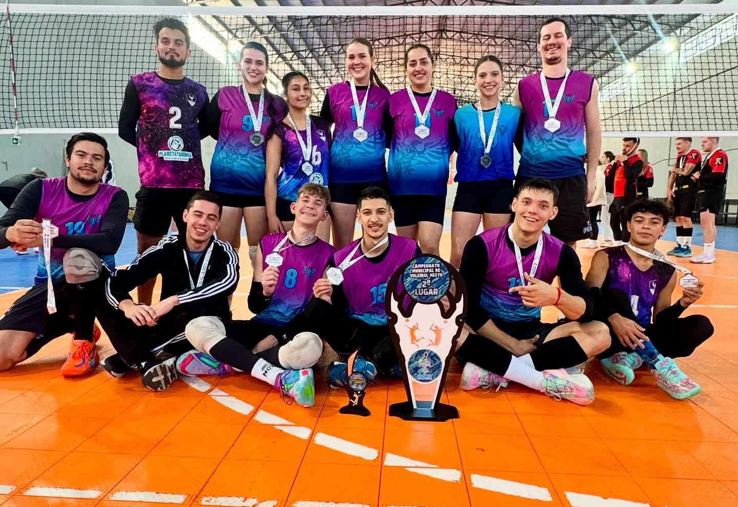 Conheça os campeões do Campeonato de Vôlei Misto