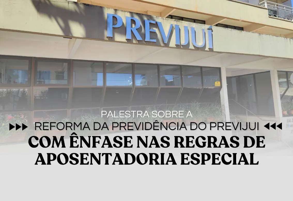 Previjuí realiza palestra sobre reforma na previdência