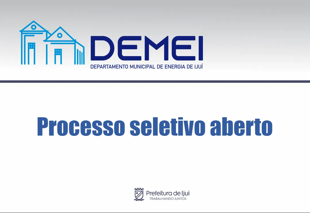 Demei realiza processo seletivo de estágio