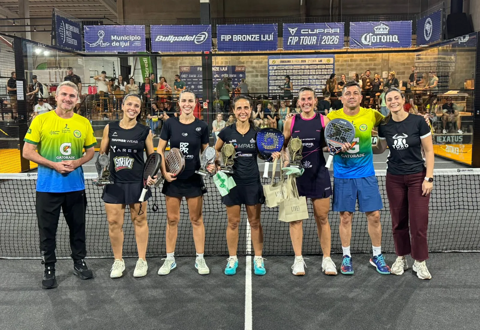 Ijuí se consolida no cenário mundial após sediar grandes torneios de Padel