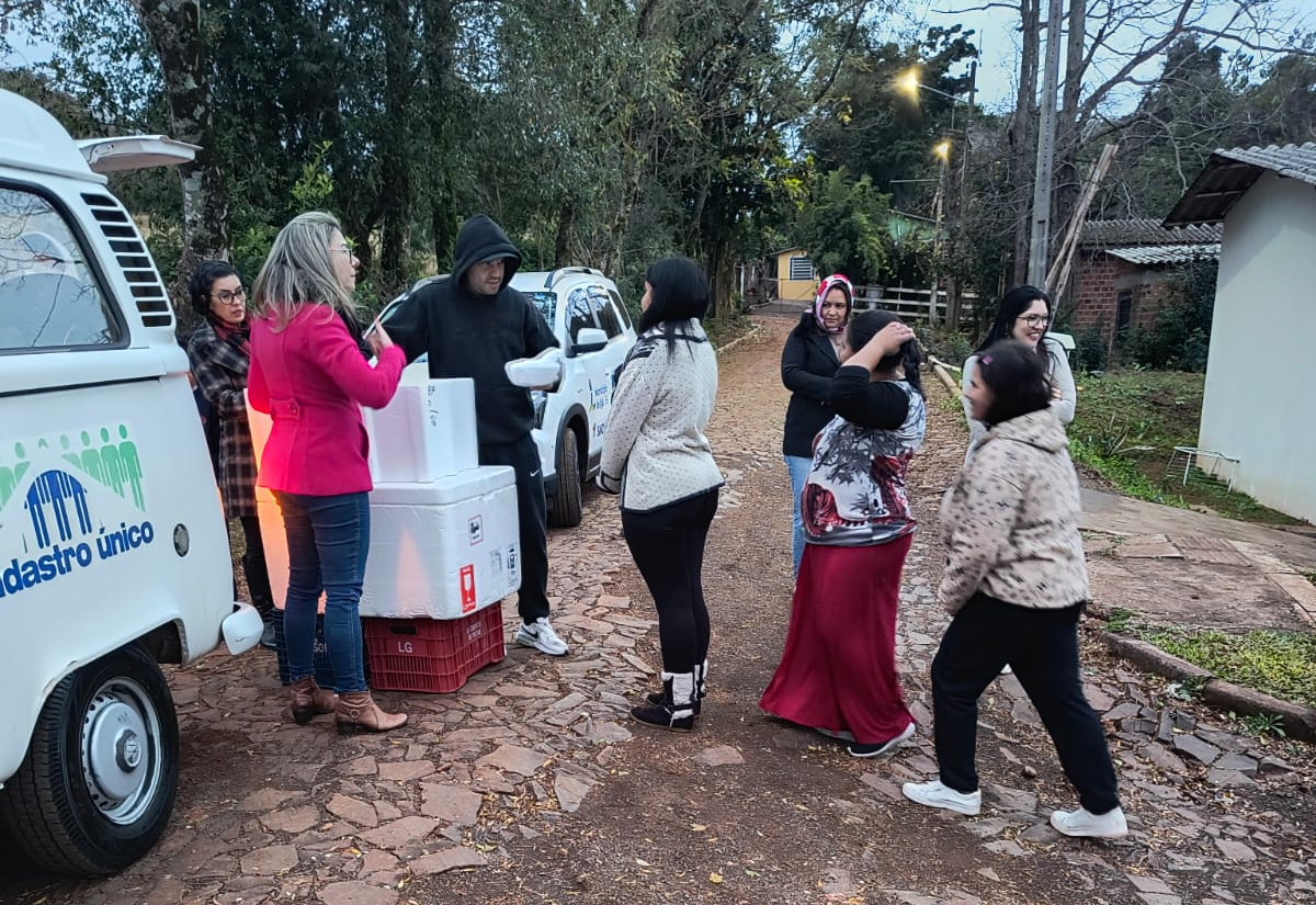 Sabor que Aquece entrega 209 sopas no bairro Getúlio Vargas