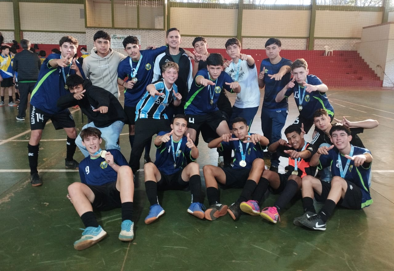 Futsal juvenil masculino encerra etapa municipal do JERGS em Ijuí