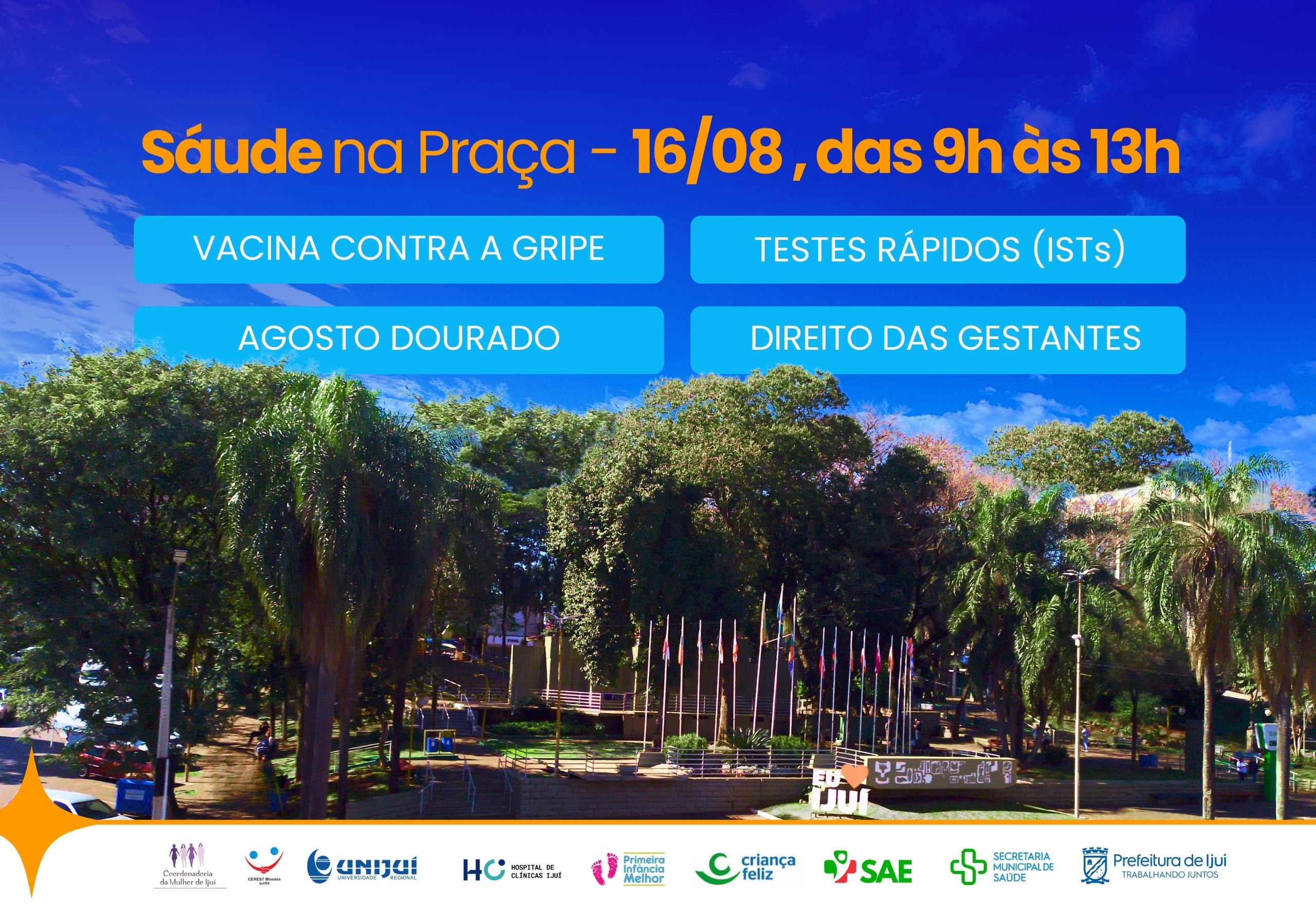 Praça da República recebe ampla programação da Saúde