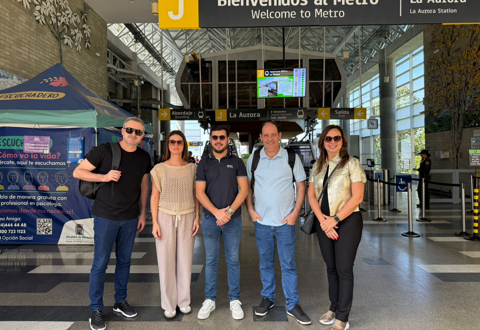 Em missão internacional, prefeito Andrei Cossetin visita uma das cidades mais inovadoras do mundo. 