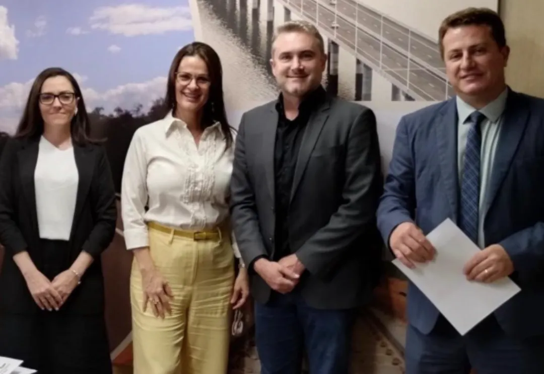 Prefeito Andrei Cossetin é recebido pelo Dnit, em Brasília