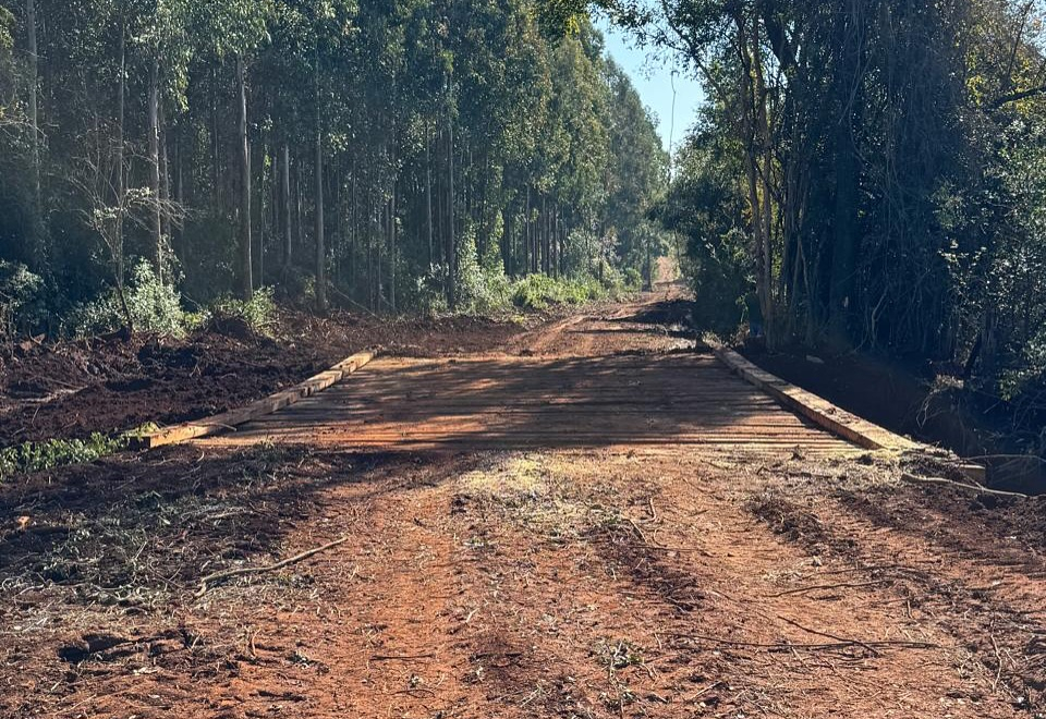 Estrada Rural é reaberta após décadas