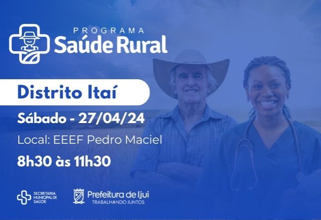 Distrito do Itaí recebe programa Saúde Rural