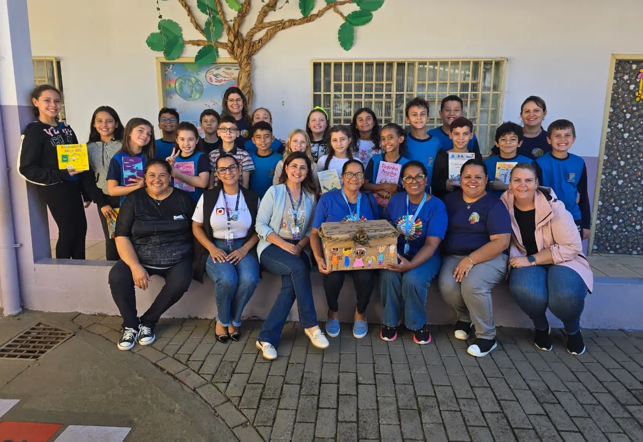EMETI Eugênio Ernesto Storch recebe profissionais de educação de Bagé em ação do Programa Alfabetiza Tchê