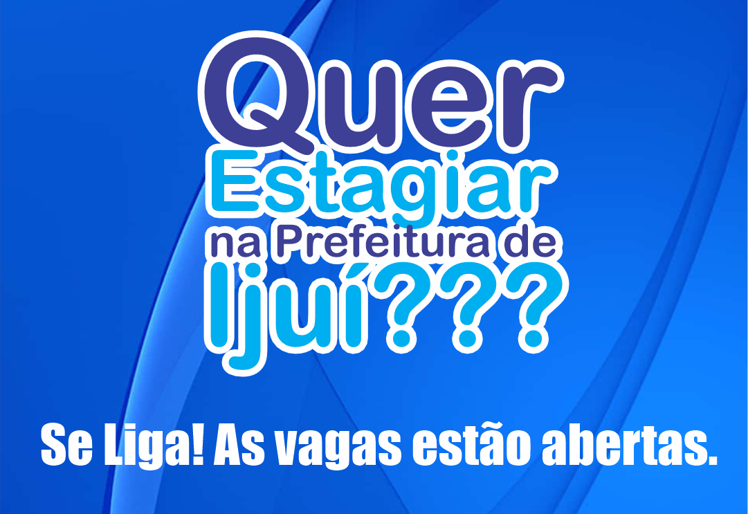 Inscrições para estágios encerram dia 27