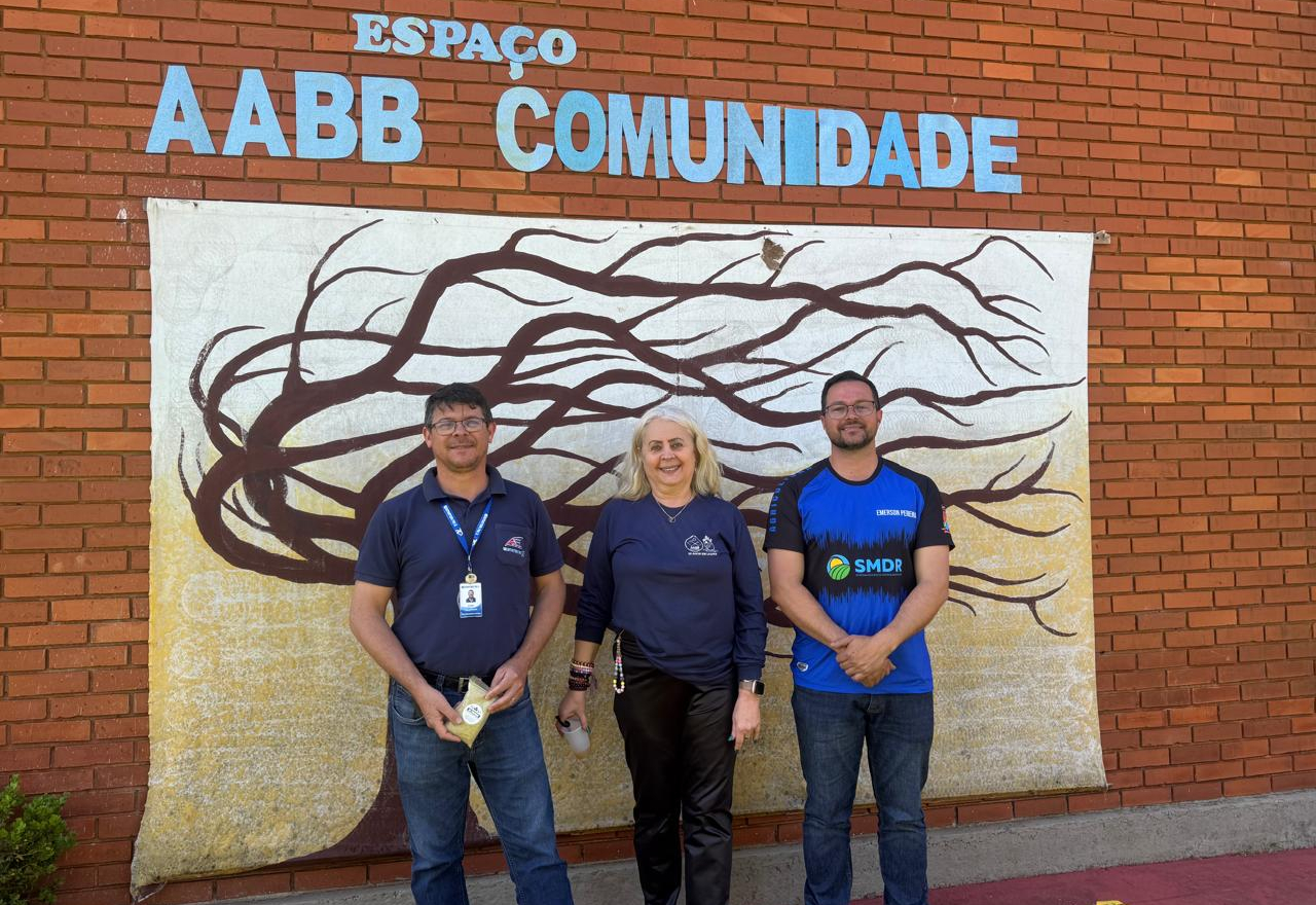 Produtos coloniais são doados ao projeto AABB Comunidade
