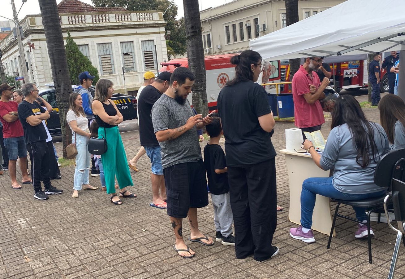 Mutirão de Vacinação contra Influenza e demais atividades da Saúde foram realizadas no sábado