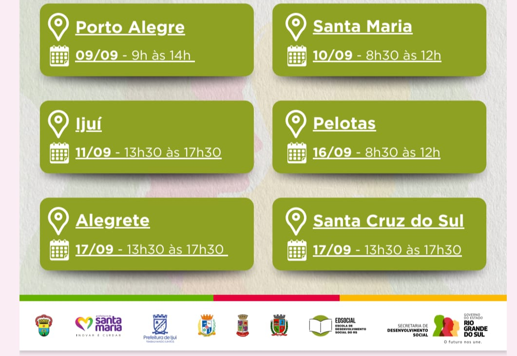 Ijuí está entre os seis municípios selecionados para receber capacitação do Programa de Enfrentamento à Pobreza e Vulnerabilidades Sociais