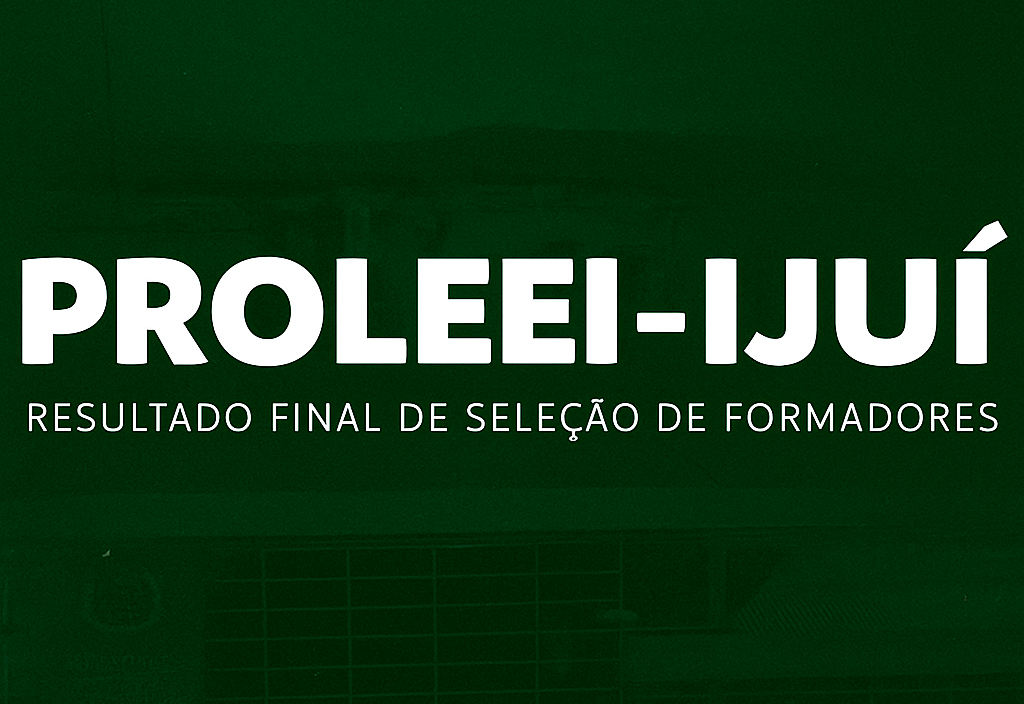 SMED divulga resultado final do processo seletivo para formadores do ProLEEI