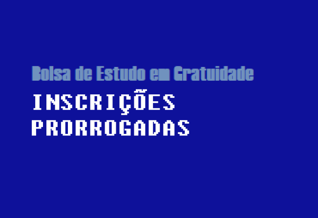 Inscrições para concessão de bolsas de estudo em gratuidade são prorrogadas