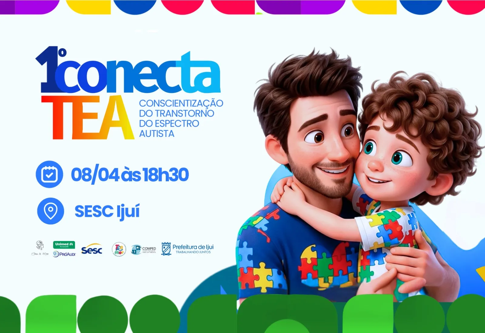 1ª Conecta TEA acontece hoje no SESC Ijuí