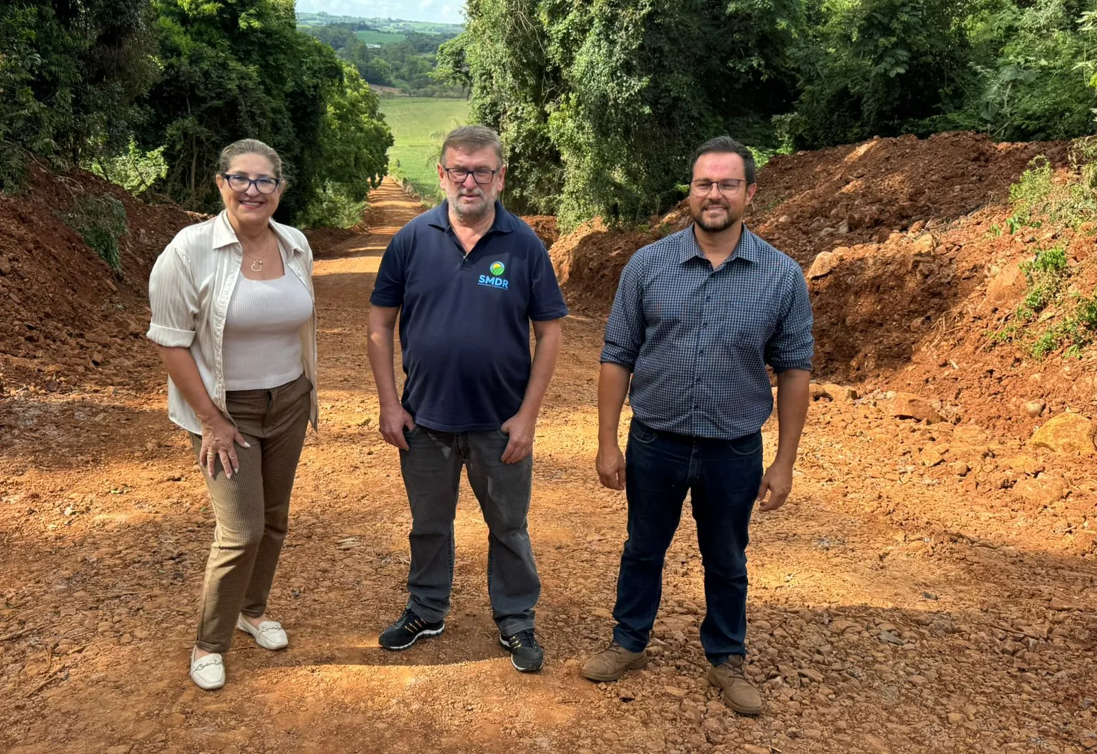 Estrada da Linha 3 Oeste recebe obras emergenciais